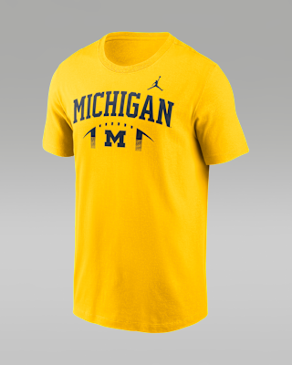 Мужская футболка Michigan Primetime Football Icon Nike College для футбола
