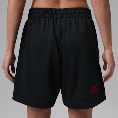 Jordan Brooklyn Fleece Fransız Havlu Kumaşı Grafikli Kadın Şortu görsel 3
