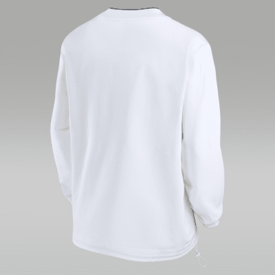 Rompevientos de manga larga universitario Nike para hombre Michigan Wolverines Sideline