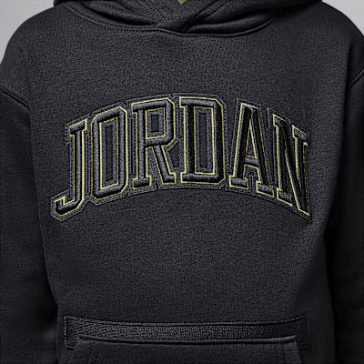 Sudadera con gorro sin cierre para niños talla pequeña Jordan "See Me Shine"