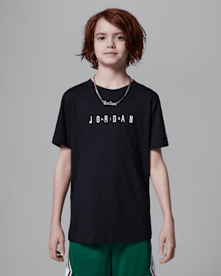Детская футболка Jordan Big Kids' Embroidered Logo