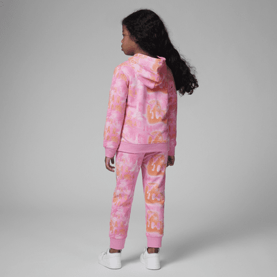 Jordan Younger Kids' Essentials Printed Fleece Hoodie and Trousers Set