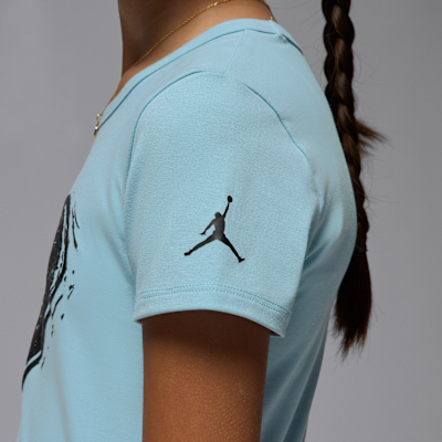 Jordan Big Kids' Etched Wood T-Shirt