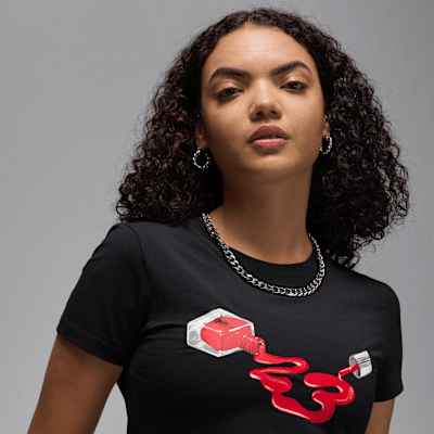 Playera con gráfico para mujer Jordan