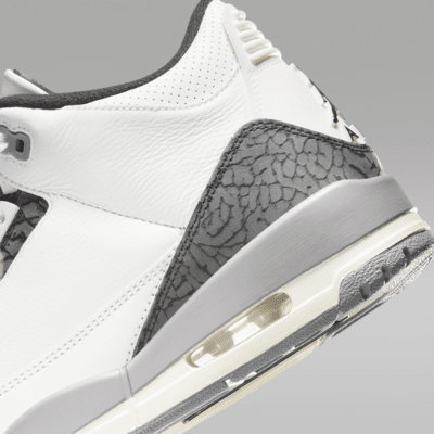 รองเท้าผู้ชาย Air Jordan 3 Retro "Cement Grey"