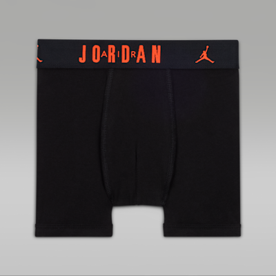 Jordan Big Kids' Flight Cotton Boxer Briefs (3-Pack)