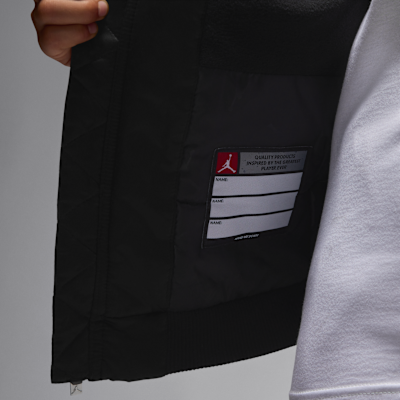 Jordan Bomberjack met capuchon en groot logo voor kids