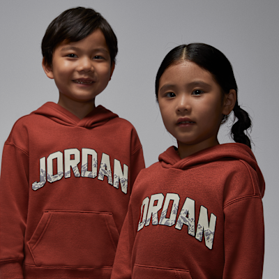 Sudadera con gorro sin cierre Gift Giving Mountain para niños talla pequeña Jordan