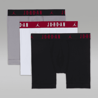Pánské bavlněné boxerky Jordan Flight Core (3 kusy)