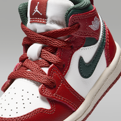 Jordan 1 Mid Baby/Toddler Shoes