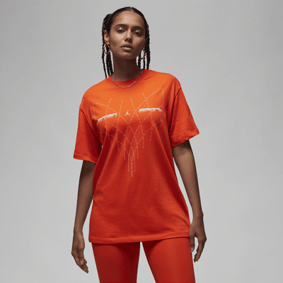 Womens orange nike shirt store