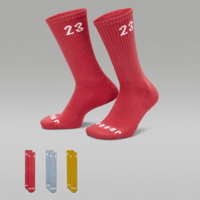 Red 2025 nike socks