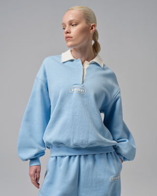 Женские  Jordan Flight Fleece Rugby Top