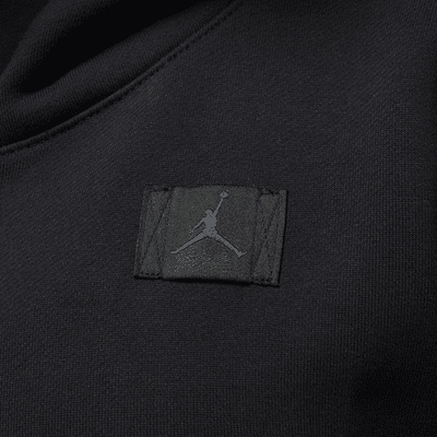 Jordan Flight Fleece 女款緞面內裡套頭連帽上衣