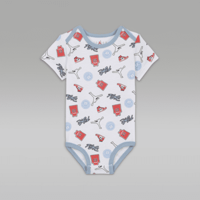 Jordan Flight Patch Bodys mit Druck für Babys (12–24 M)