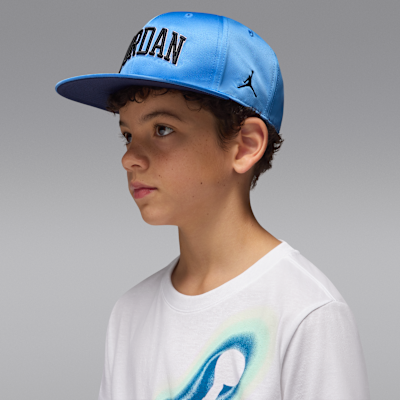 Jordan Big Kids' Satin Flat Brim Cap