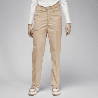 Buy Women Beige Solid Formal Regular Fit Pants Online - 269329 | Van Heusen-mncb.edu.vn