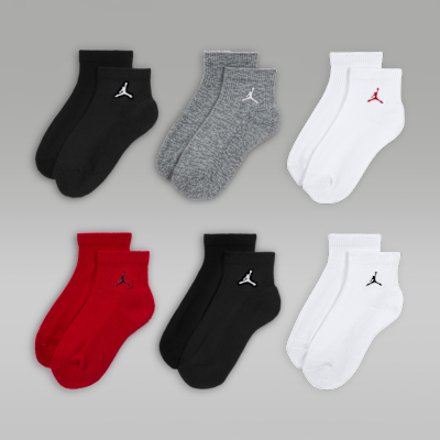 Calcetines al tobillo para niños talla grande (6 pares) Jordan Everyday Essentials