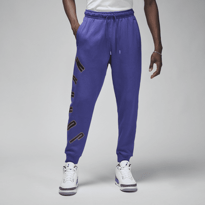 Nike Air Jordan Jumpman Flight Fleece Joggers Pants Charcoal Black Mens  Medium M