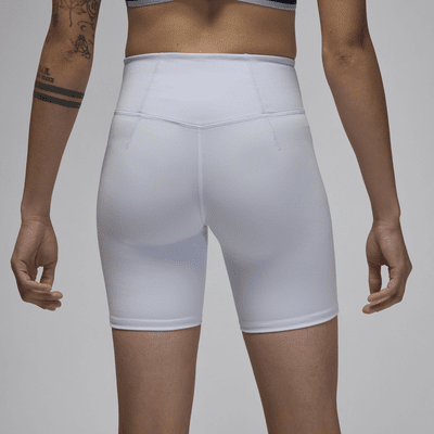 Shorts de ciclismo de tiro alto de 18 cm para mujer Jordan Sport