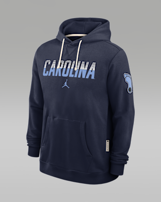 Мужское худи North Carolina Sideline Standard Issue Jordan Brand Dri-FIT College Pullover Hoodie