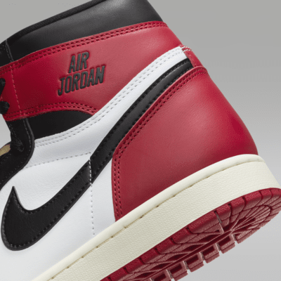 Tenis para hombre Air Jordan 1 Retro High OG "Black Toe"