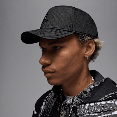 Jordan Rise strukturierte Cap mit Jumpman aus Metall