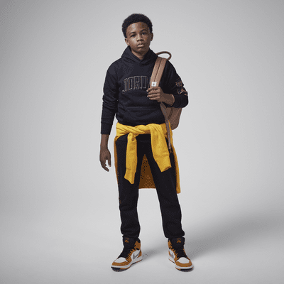 Sudadera con gorro sin cierre para niños talla grande Jordan "See Me Shine"