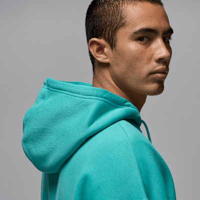 Sweat à capuche et zip oversize Jordan Brooklyn Fleece pour homme