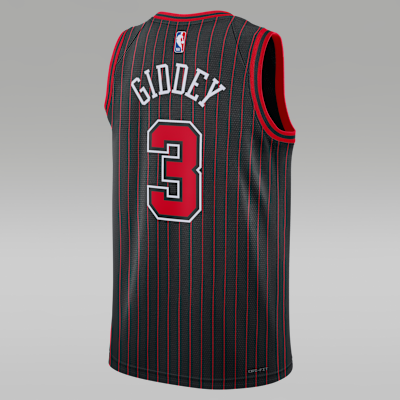 Jordan Chicago Bulls 2025/26 Statement Edition Nike Dri-FIT NBA Swingman Erkek Forması görsel 2