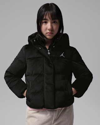 Детская куртка Jordan Big Kids' Velvet Puffer