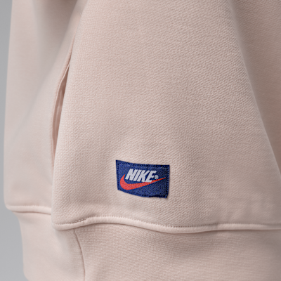 Jordan Flight Fleece Fransız Havlu Kumaşı Kadın Kısa Kollu Kapüşonlu Sweatshirt görsel 7