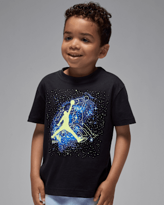 Детская футболка Jordan Little Kids' "Sky Is Not The Limit" Glow