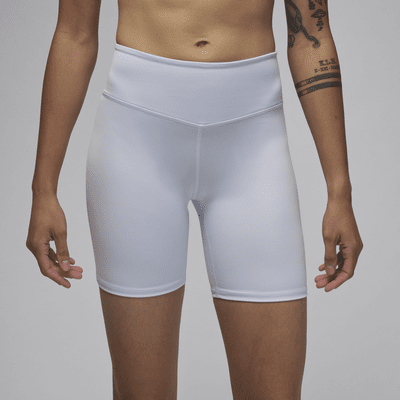 Shorts de ciclismo de tiro alto de 18 cm para mujer Jordan Sport
