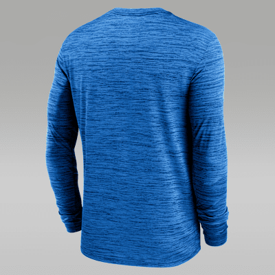 UCLA Sideline Velocity Men's Jordan Brand Dri-FIT College Long-Sleeve T-Shirt