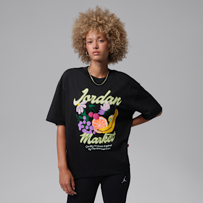 Женские футболки Jordan Women's Oversized T-Shirt