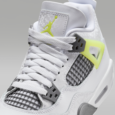 Tenis para niños grandes Air Jordan 4 Retro