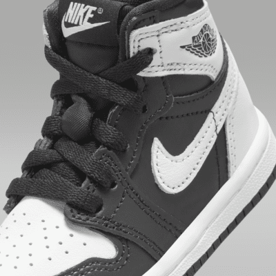 Calzado para bebé e infantil Jordan 1 Retro High OG "Black & White"