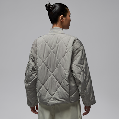 조던 플라이트 여성 퀼트 레니게이드 재킷