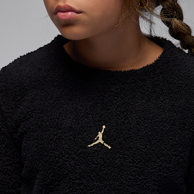 Jordan Mountainside Big Kids' Bouclé Crew