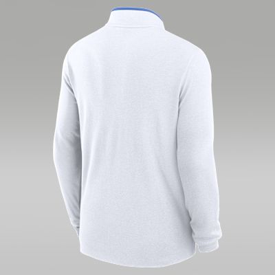 UCLA Victory Men's Jordan Brand Dri-FIT College 1/2-Zip Long-Sleeve Top