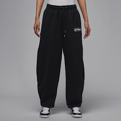 조던 플라이트 플리스 여성 배기 팬츠