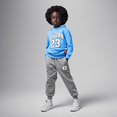 Sudadera con gorro para niños de preescolar Jordan Fleece Pullover Hoodie