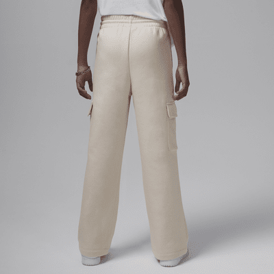 Pantalon cargo en tissu Fleece Jordan Y2K pour ado