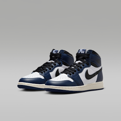 Air Jordan 1 High OG 'Midnight Navy' Older Kids' Shoes