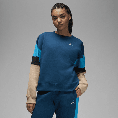 Jordan Brooklyn Fleece Women's Crew-Neck Sweatshirt. Nike VN