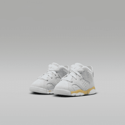 Tenis para bebé e infantil Jordan 6 Retro "Pearl"