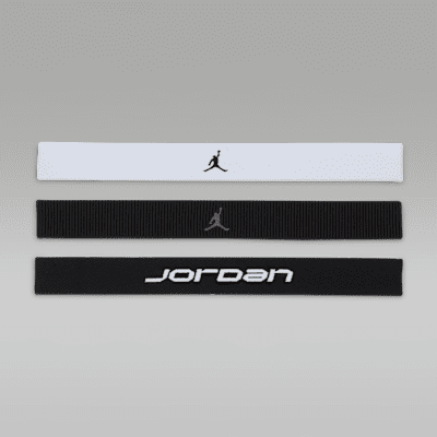 Szerokie opaski na głowę Jordan Sport (3 szt.)