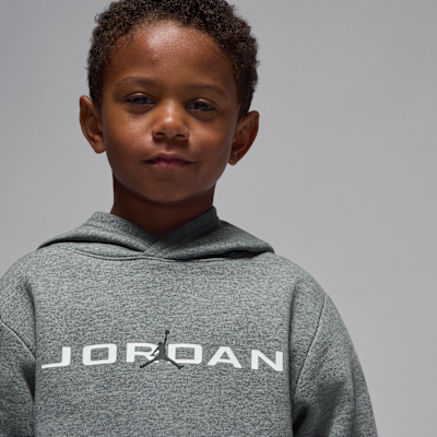 Conjunto de duas peças Baseline em lã cardada Jordan para criança