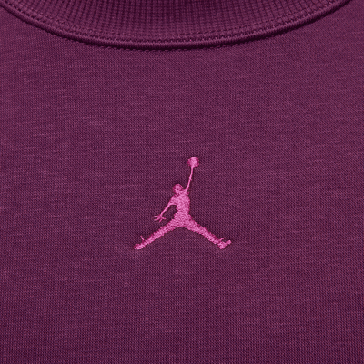 Jordan Brooklyn Fleece sweatshirt med rund hals til dame